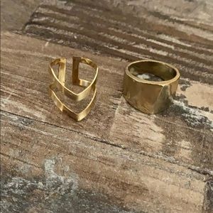 Gold rings